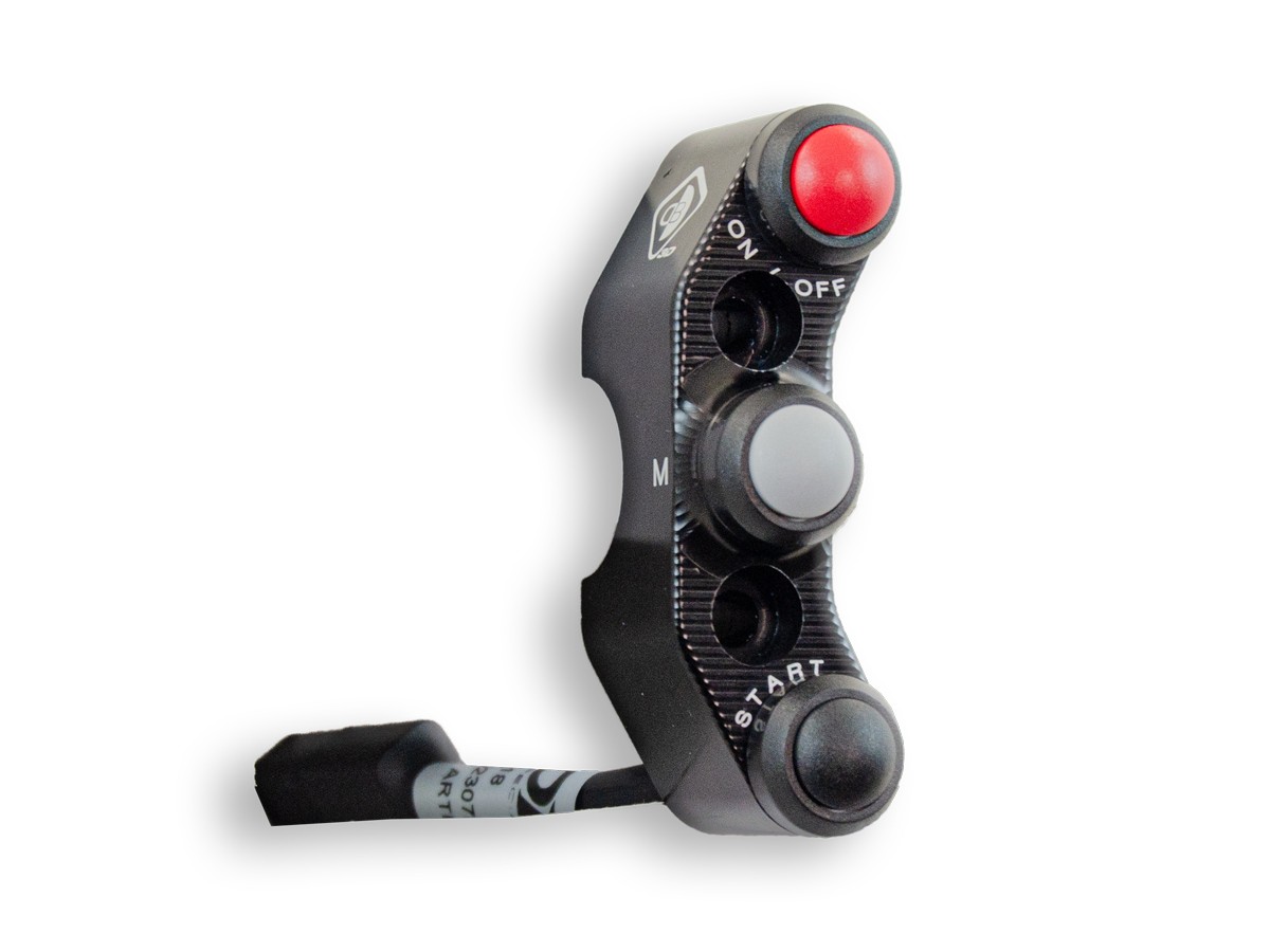 DBK Special Parts (Ducabike) Billet Run / Stop / Start Switch for BMW S1000RR (2015+) DBK Special Parts (Ducabike) Billet Run / Stop / Start Switch for BMW S1000RR (2015+)